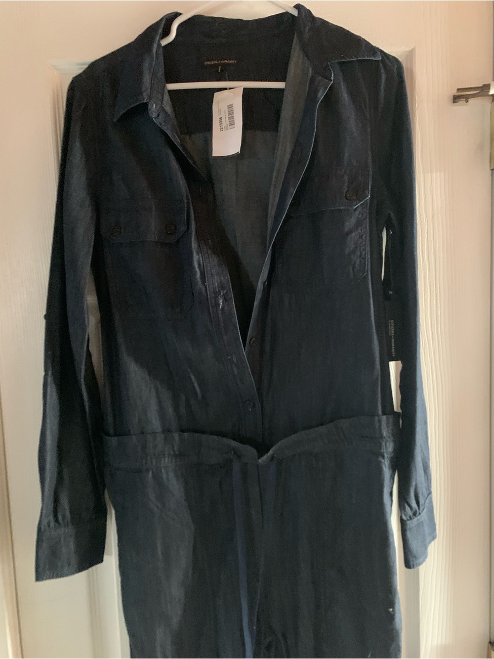Citizens Of Humanity Denim Jumpsuit size M lightweight nwt